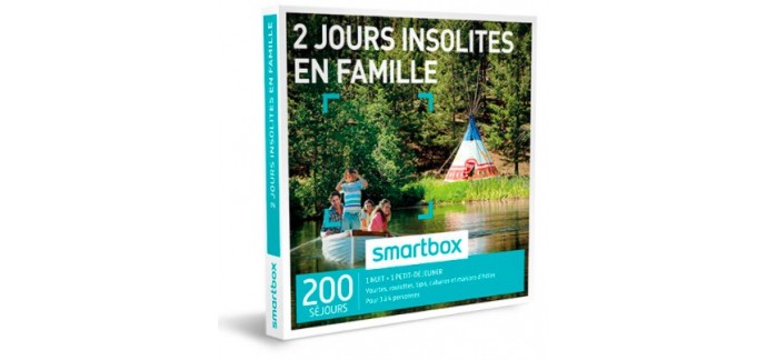 FranceTV: 1 Smartbox "2 jours insolites en famille" et des posters à gagner