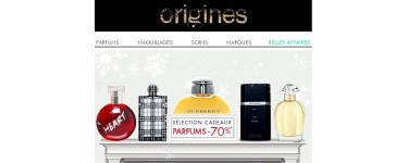 Origines Parfums: Jusqu'à -70% sur une sélection de parfums