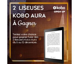 IDBOOX: 2 liseuses Kobo Aura 2ème édition à gagner