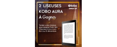 IDBOOX: 2 liseuses Kobo Aura 2ème édition à gagner