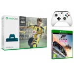 Micromania: Console Xbox One S 500 Go + FIFA17 + Forza Horizon 3 + 2e manette à 299,99€
