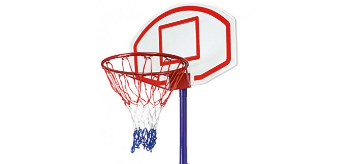 Oxybul éveil et jeux: Panier de basket, réglabe de 165 à 205cm avec roulette à 55,99 au lieu de 69,99€