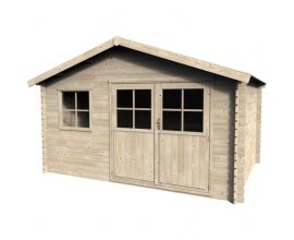 Auchan: Cabane de jardin 9.36m² fait en bois à 999€ au lieu de 1799€