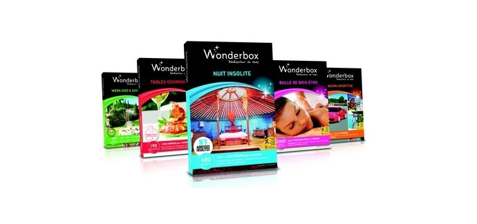 RFM: Des coffrets cadeaux Wonderbox à gagner