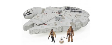 Fnac: Véhicule Millenium Falcon Star Wars Episode VII + 3 figurines à 40€