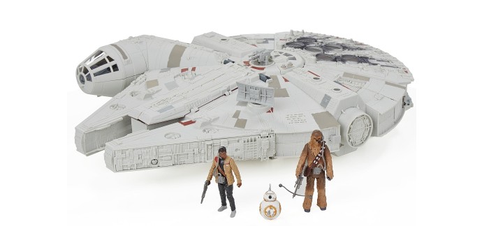 Fnac: Véhicule Millenium Falcon Star Wars Episode VII + 3 figurines à 40€