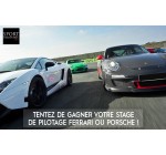 Turbo.fr: 3 stages de pilotage sur Ferrari, Porsche et Monoplace à gagner
