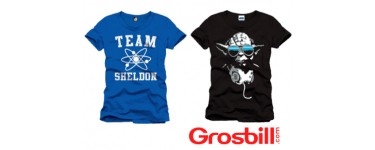 GrosBill: 20% de réduction sur tous les t-shirts