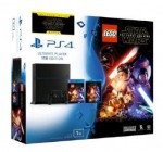 Le Monde.fr: 1 Pack Console PS4 Sony 1 To Noire + Jeu Lego Star Wars + Blu-Ray : Star Wars