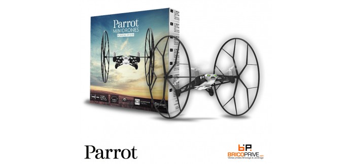 Brico Privé: Superbe prix sur le minidrone Parrot Rolling Spider, à 36,99€ au lieu de 80€