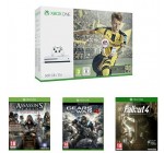 Amazon: Xbox One S 500Go + Fifa17 + Assassin's Creed + Gears of War 4 + Fallout 4 à 299€
