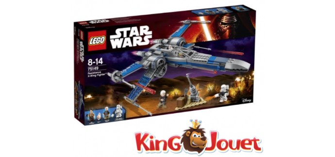 King Jouet: 15€ offerts en bon d'achat dès 50€ achetés dans la gamme Lego Star Wars