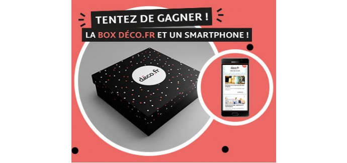 DECO.fr: 1 smartphone Samsung Galaxy A5 & 10 boxs deco.fr à gagner