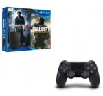 Fnac: PS4 Slim 1 To + 2 jeux (Uncharted 4 et CoD Infinite Warfare) + 2e manette à 319€