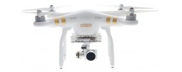 Amazon: Drone DJI Phantom 3 Professional Quadricoptère Blanc à 759,99€