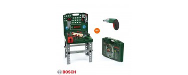 Brico Privé: L'établi de travail et ses accessoires Bosch à 34,99€ au lieu de 65€