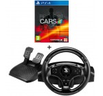 Auchan: Jeu PS4 Project Cars + Volant et pédales T80 RW à 54,99€