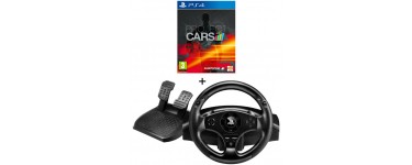 Auchan: Jeu PS4 Project Cars + Volant et pédales T80 RW à 54,99€