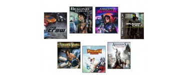 Ubisoft Store: Offre week-end spécial : un lot de 7 jeux PC offert