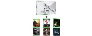 Auchan: Xbox One S + 6 jeux (Titanfall, CoD : Ghosts, Thief, Alien, ...) à 249,99€