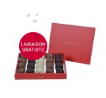 Aquarelle: Une boite de chocolats Tendres Rochers 210g à 22€ avec la livraison gratuite