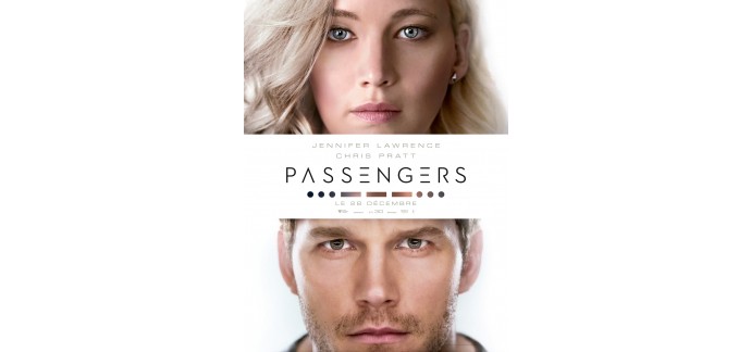 NRJ12: 10 lots de 2 places de cinéma pour le film Passengers à gagner