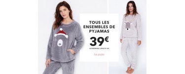 Etam: Tous les ensembles de pyjamas à 39€