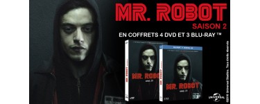 Ciné Média: 1 coffret DVD & 1 coffret Blu-ray de Mr Robot (saison 2) à gagner
