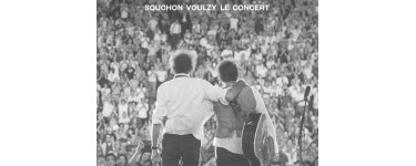 Nostalgie: 10 CD/Blu Ray "Souchon Voulzy Le concert" à gagner