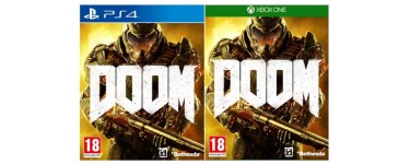 Auchan: Jeu DOOM sur PS4 ou Xbox One à 10€