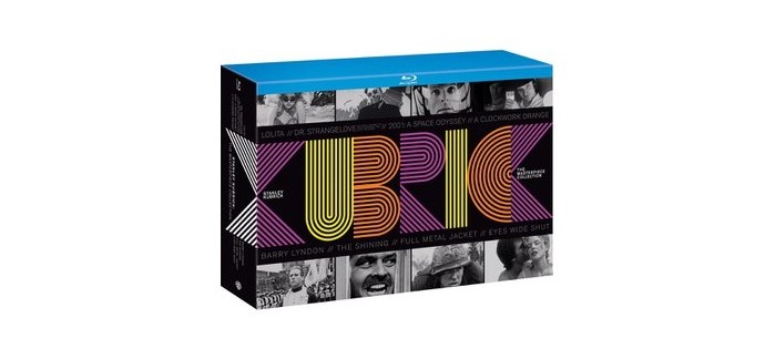 Zavvi: Coffret Blu-ray Stanley Kubrick (8 films + 2 DVD de suppléments) à 23,99€