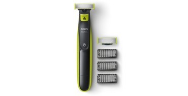 Amazon: Rasoir Philips OneBlade avec lame de rechange + 3 sabots barbe &agrave; 31,59&euro;