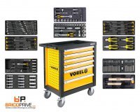 Brico Privé: La servante Vorel complête avec 177 outils à 349,99€ au lieu de 900€