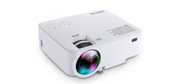 Amazon: Mini projecteur LED portable DBPOWER 1080p à 89,99€