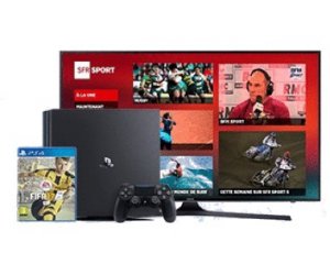 SFR: 1 PC portable, 1 iPad, 1 PS4+ 1 casque PSVR, 1 TV 4K, 1 Go Pro et d'autres lots