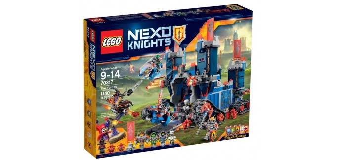 Cdiscount: LEGO NEXO KNIGHTS 70317 Le Fortrex à 39,99€