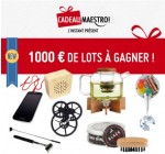 Cadeau Maestro: 1000€ de cadeaux originaux à gagner