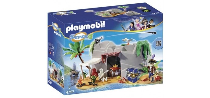 Amazon: - 20% sur les jouets du moment. Ex : Caverne des pirates Playmobil à 16,99€