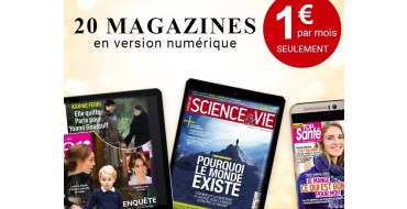 KiosqueMag: 20 magazines en version numériques à seulement 1€ par mois