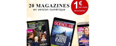 KiosqueMag: 20 magazines en version numériques à seulement 1€ par mois