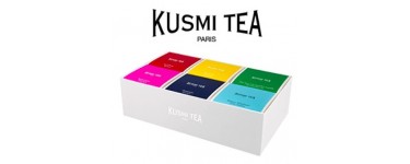 Kusmi Tea: Composez votre boite de 3 KusmiKubes de 10 sachets de thé à 18€ et les 6 à 34€