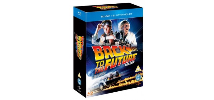 Cultura: Retour vers le futur - Coffret de la trilogie en Blu-Ray en soldes à 12,50€
