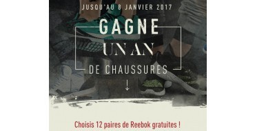 Reebok: 1 an de chaussures à gagner