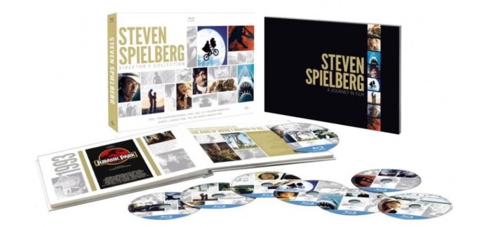 Zavvi: Coffret Blu-ray Steven Spielberg : Director's Collection (8 films) à 19,19€