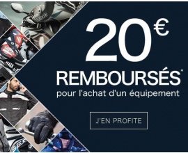 Motoblouz: 20€ offerts pour l'achat d'un équipement de sécurité parmi une sélection