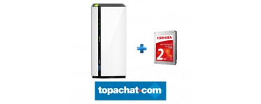 TopAchat: Le NAS QNAP TS-228 2 baies + 1 disque dur Toshiba P300 2To à 164,49€
