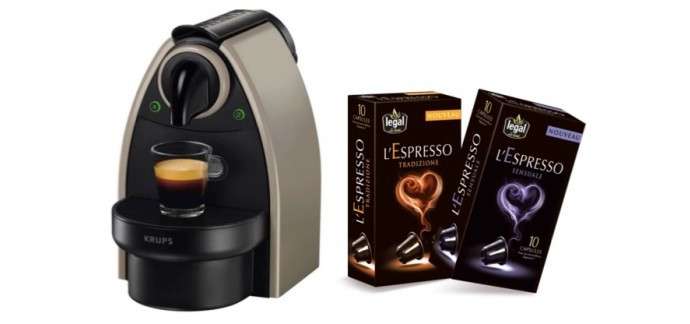 FranceTV: 12 machines Nespresso + 90 capsules de café à gagner