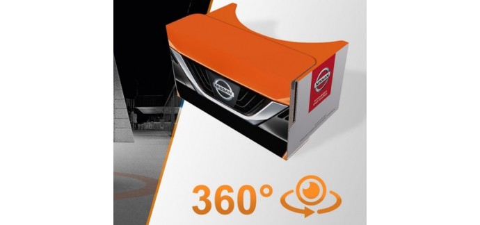 Nissan: Recevrez gratuitement chez vous vos lunettes 360°