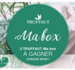 Truffaut: 3 box Truffaut "ma box" thème cocooning à gagner