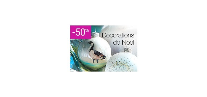 Truffaut: - 50% sur les décorations de Noël